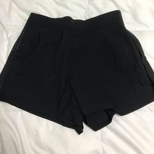 Lululemon Black high waisted shorts